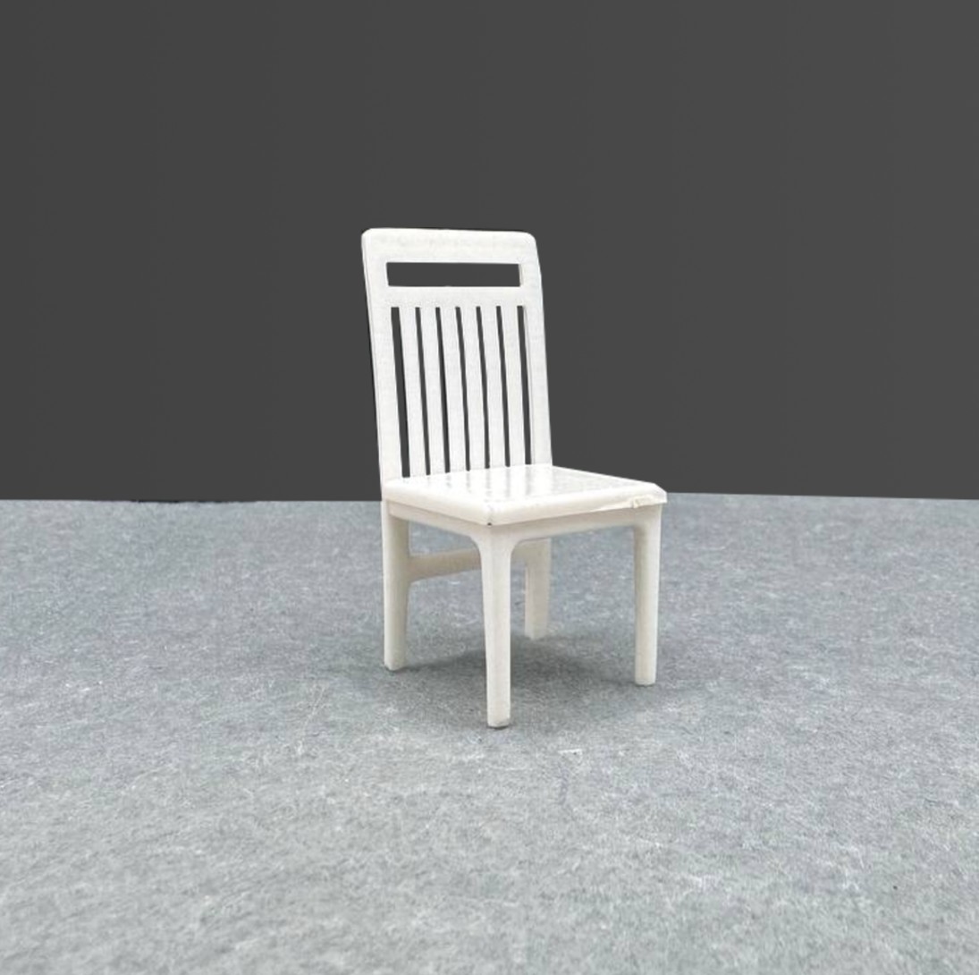 Стул с вертикальными прутьями для макета STRÄNGSTOL