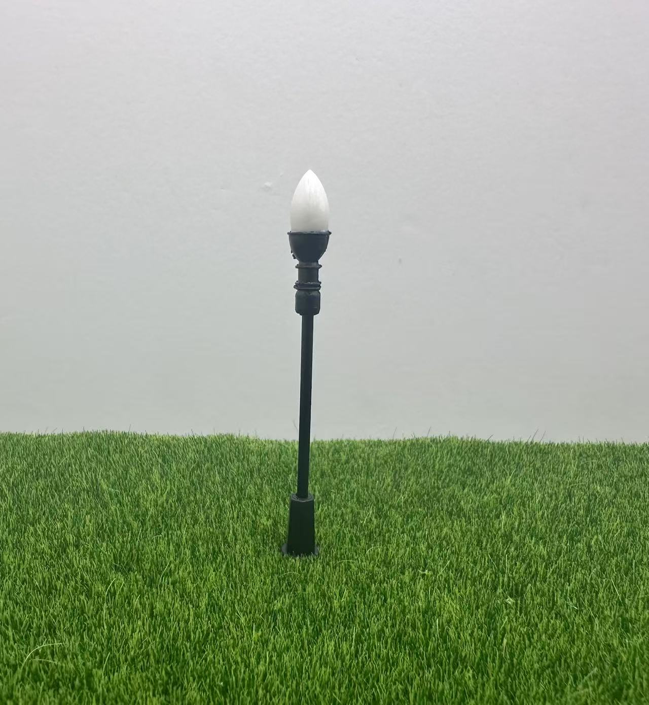 Фонарь-свеча для макета и диорам Candle Street Lamp