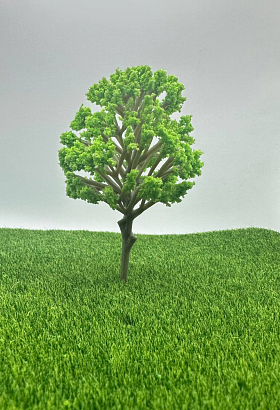 Дерево для макетов и диорам Neon Spring Neighborhood