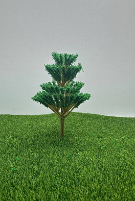 Дерево для макетов и диорам Layered City Salad