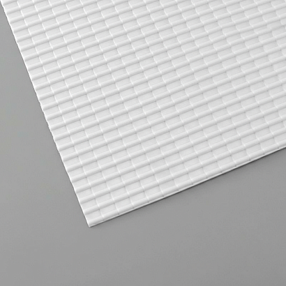 Мини-квадро ПВХ черепица 1:100 для диорам и макетов R001