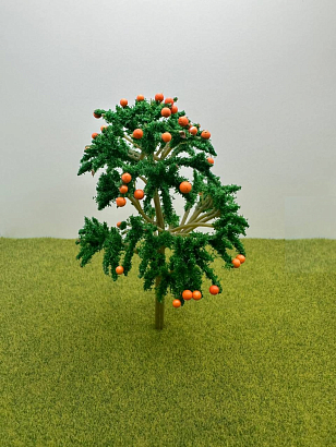 Апельсиновове дерево для макета ApElSyNPlanT